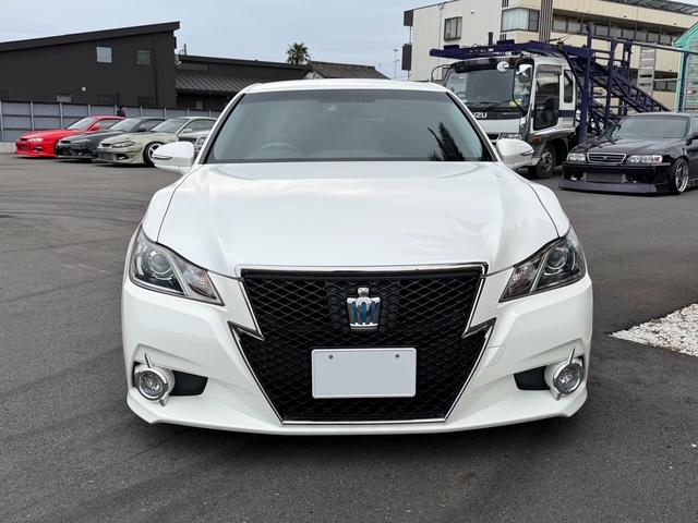 クラウンハイブリッド アスリートS ブラックスタイル ETC/バックカメラ/車高調/RAYS 20インチホイール(2枚目)