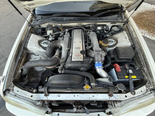 クレスタ エクシードＧ　社外ストレートマフラー／純正触媒／車高調／純正サンル－フ／インタークーラー／Ｃｌｅａｖｅホイール／エンジン載せ換え（ＶＶＴ－Ｉターボエンジン）（16枚目）