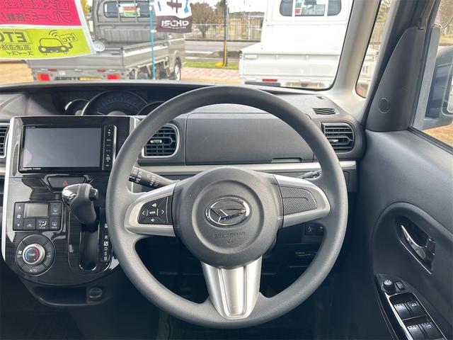 タント カスタムX トップエディションSA ETC 両側スライド・片側電動 ナビ TV 衝突被害軽減システム オートライト LEDヘッドランプ スマートキー アイドリングストップ 電動格納ミラー ベンチシート CVT(3枚目)