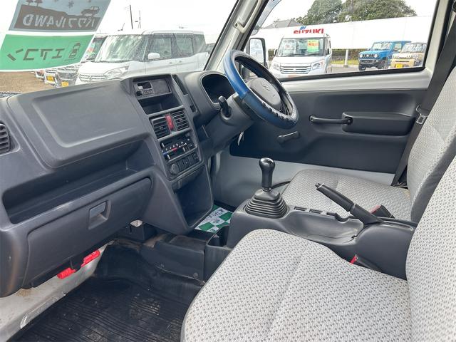 キャリイトラック KCエアコン・パワステ 4WD 3方開 幌付トラック MT エアコン パワーステアリング 運転席エアバッグ 助手席エアバッグ(18枚目)