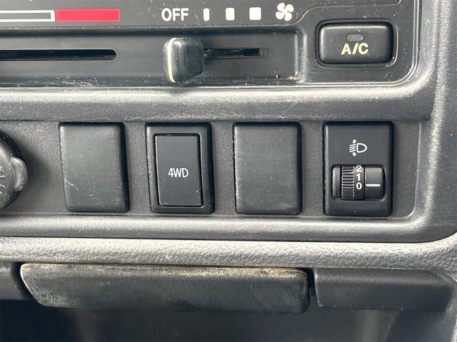 キャリイトラック KCエアコン・パワステ 4WD 3方開 幌付トラック MT エアコン パワーステアリング 運転席エアバッグ 助手席エアバッグ(34枚目)