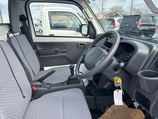 キャリイトラック ＫＣエアコン・パワステ　４ＷＤ　軽トラック　ＭＴ　クリアランスソナー　アイドリングストップ　オートライト　ＡＢＳ　ＥＳＣ　エアコン　パワーステアリング　パワーウィンドウ　運転席エアバッグ　助手席エアバッグ（36枚目）