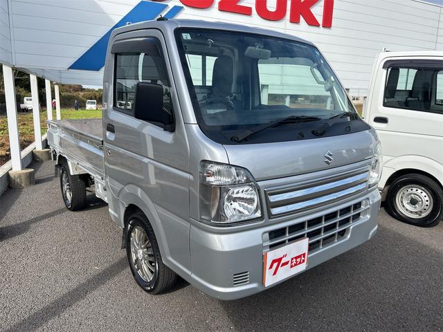 キャリイトラック ＫＣ　４ＷＤ　軽トラック　ＭＴ　ナビ　ＴＶ　オートライト　アルミホイール　ＥＳＣ　エアコン　運転席エアバッグ　助手席エアバッグ　ＣＤ　ＵＳＢ　Ｂｌｕｅｔｏｏｔｈ（4枚目）