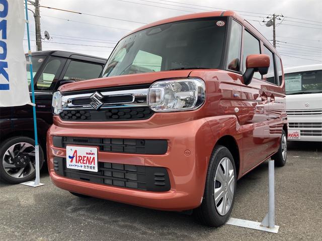 スペーシア ハイブリッドＸ　両側電動スライドドア　クリアランスソナー　オートクルーズコントロール　衝突被害軽減システム　オートライト　ＬＥＤヘッドランプ　スマートキー　アイドリングストップ　電動格納ミラー　シートヒーター（12枚目）