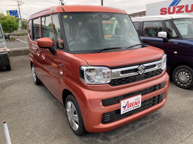 スペーシア ハイブリッドＸ　両側電動スライドドア　クリアランスソナー　オートクルーズコントロール　衝突被害軽減システム　オートライト　ＬＥＤヘッドランプ　スマートキー　アイドリングストップ　電動格納ミラー　シートヒーター（14枚目）