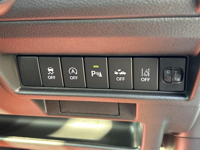 クロスビー ハイブリッドMV クリアランスソナー オートクルーズコントロール レーンアシスト 衝突被害軽減システム オートライト アルミホイール スマートキー アイドリングストップ 電動格納ミラー シートヒーター AT(6枚目)