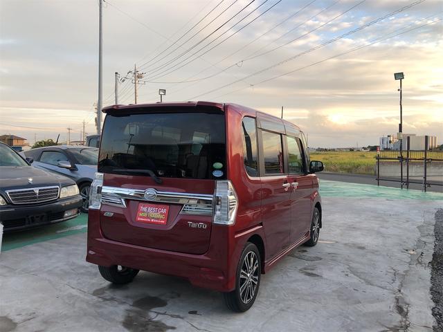 タント カスタムＲＳ　ＳＡ　サポカー　Ｒカメ　アイドリングＳ　スマートキ　横滑り防止装置付き　１セグＴＶ　ＬＥＤへッドライト　電格ミラー　サイドエアＢ　セキュリティアラーム　ＥＴＣ付き　ＵＳＢ接続　ＴＶナビ　ＡＡＣ　ドラレコ（6枚目）