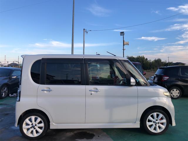 タント カスタムＲＳ　ＨＤＤナビ付　スマートキ　フルオートエアコン　ＷエアＢ　盗難防止　シ－トヒ－タ－　安全ボディ　１セグ　ＴＶ＆ナビ　キーフリー　ＰＷ　運転席エアバック　ＥＴＣ　パワーステアリング　ベンチシート　ＡＢＳ（7枚目）