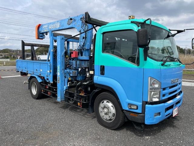 フォワード 軌陸車　ユニック車・増トン車・積載３２５０ｋｇ・荷台鉄板・東洋車輌製軌陸車・ターボディーゼル・クレーン・ＵＲＵ５０５ＳＨ・５段ブーム・２．９３ｔ吊り・ハイジャッキ・フックイン・ラジコン付（2枚目）