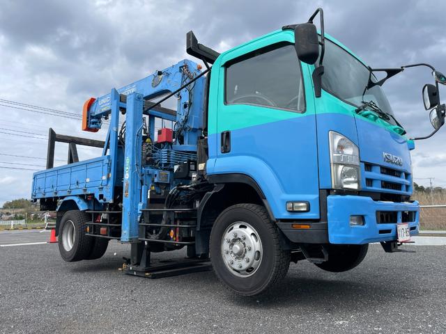 フォワード 軌陸車　ユニック車・増トン車・積載３２５０ｋｇ・荷台鉄板・東洋車輌製軌陸車・ターボディーゼル・クレーン・ＵＲＵ５０５ＳＨ・５段ブーム・２．９３ｔ吊り・ハイジャッキ・フックイン・ラジコン付（51枚目）