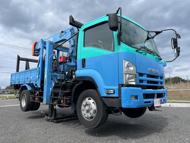 フォワード 軌陸車　ユニック車・増トン車・積載３２５０ｋｇ・荷台鉄板・東洋車輌製軌陸車・ターボディーゼル・クレーン・ＵＲＵ５０５ＳＨ・５段ブーム・２．９３ｔ吊り・ハイジャッキ・フックイン・ラジコン付（55枚目）