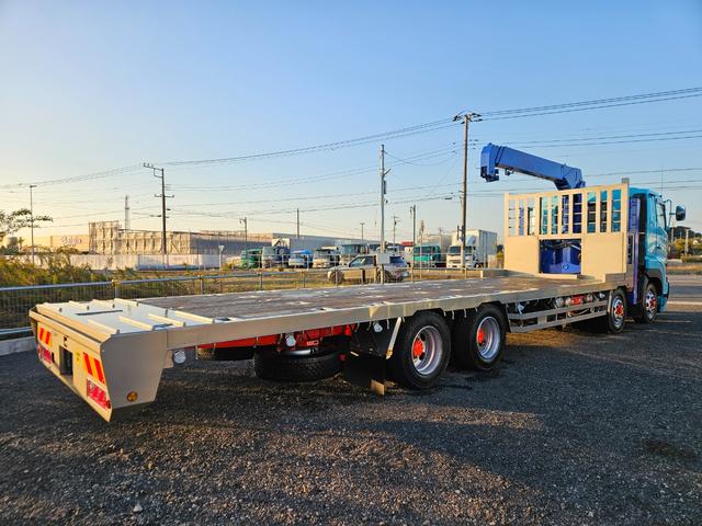 プロフィア ベースグレード 平成20年9月モデル 積載12300kg 荷台寸法890x240 車検令和8年11月まで タダノZF503SL 3段クレーン付 ラジコン・フックイン ベッド付き(5枚目)