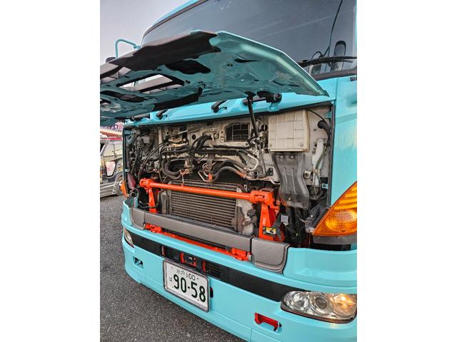 プロフィア ベースグレード 平成20年9月モデル 積載12300kg 荷台寸法890x240 車検令和8年11月まで タダノZF503SL 3段クレーン付 ラジコン・フックイン ベッド付き(68枚目)