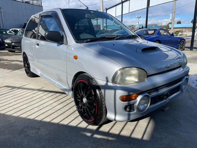 ヴィヴィオ ＲＸ－Ｒ　４ＷＤ／スーパーチャージャー／ローダウン／社外マフラー／社外１４インチアルミホイール／ＭＯＭＯステアリング（6枚目）