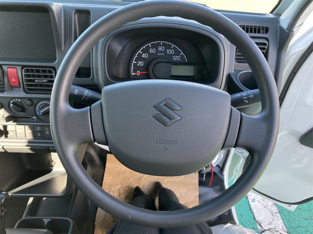 スーパーキャリイ 4WD 軽トラック AT 衝突被害軽減システム クリアランスソナー レーンアシスト アイドリングストップ 電動格納ミラー オートライト ESC エアコン パワーウィンドウ 運転席エアバッグ(2枚目)