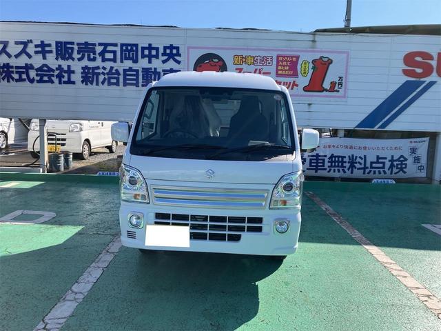 スーパーキャリイ 4WD 軽トラック AT 衝突被害軽減システム クリアランスソナー レーンアシスト アイドリングストップ 電動格納ミラー オートライト ESC エアコン パワーウィンドウ 運転席エアバッグ(11枚目)