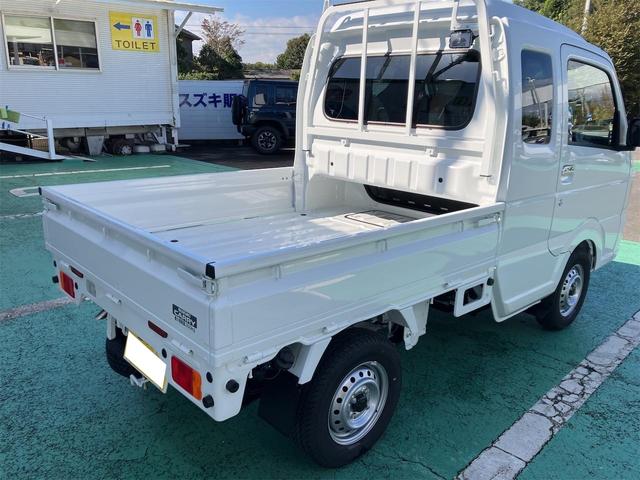 スーパーキャリイ 4WD 軽トラック AT 衝突被害軽減システム クリアランスソナー レーンアシスト アイドリングストップ 電動格納ミラー オートライト ESC エアコン パワーウィンドウ 運転席エアバッグ(14枚目)