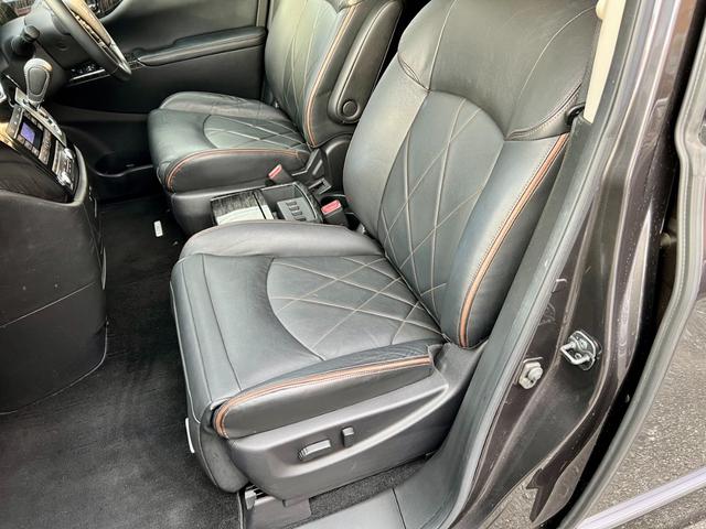 エルグランド 350ハイウェイスタープレミアム サイドリフトアップシート車 福祉車両 レザーシート シートヒーター アラウンドビューモニター 両側電動スライドドア パワーバックドア インテリジェントクルーズコントロール ナビ TV ETC ドラレコ(38枚目)