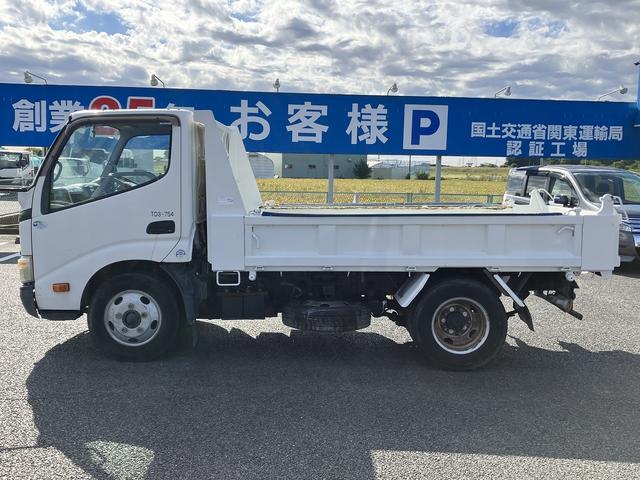 デュトロ 全低床強化ダンプ 10尺フルジャストロー3tダンプ.車両総重量5995Kg準中型免許.NoxPM適合(8枚目)