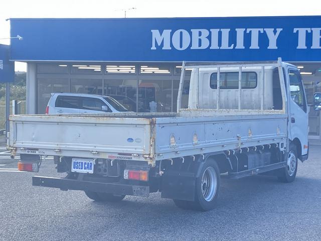 デュトロ 1.95tワイド平ボディー 車両総重量4975Kg準中型5t未満限定免許.NoXPM適合(5枚目)