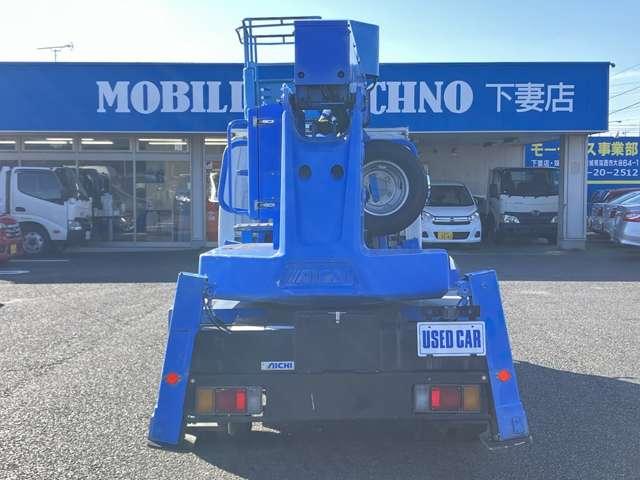 アトラストラック 　アイチ１１．９ｍ鉄バケット高所作業車．Ａｈメ－タ－３９００台．ＥＴＣ．キーレス．ワンオーナー．点検記録簿有り（6枚目）