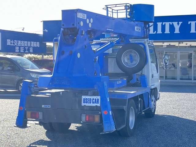 アトラストラック 　アイチ１１．９ｍ鉄バケット高所作業車．Ａｈメ－タ－３９００台．ＥＴＣ．キーレス．ワンオーナー．点検記録簿有り（15枚目）