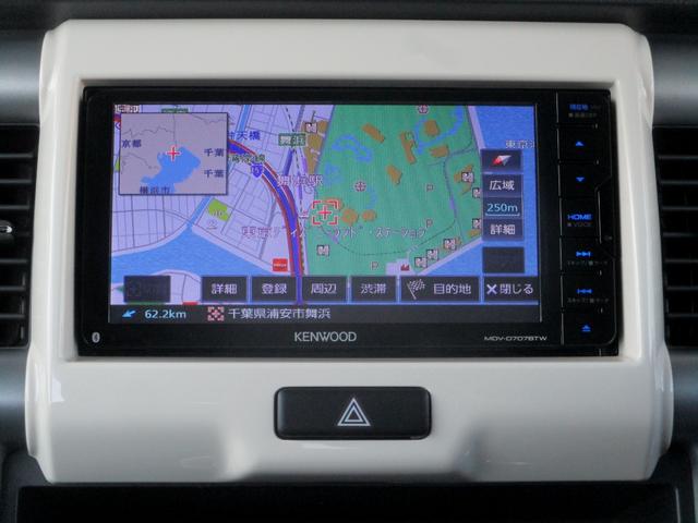 ハスラー Ｊ　ナビＴＶ．バックカメラ．ＥＴＣ．ＰＵＳＨスタ－ト．衝突軽減ブレーキ．前進時誤発進抑制機能．車線逸脱警報．ふらつき警報機能．先行車発進おしらせ機能．アイドリングストップ．前席シートヒーター（6枚目）