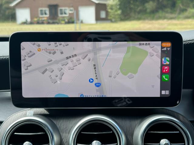 Ｃクラス Ｃ４３　４マチッククーペ　後期型・ワンオーナー・パノラミックサンルーフ・黒革シート・ナビ・地デジ・ＡｐｐｌｅＣａｒＰｌａｙ・Ｂｌｕｅｔｏｏｔｈ・レーダーセーフティパッケージ・ブルメスターサウンド・ヘッドアップディスプレイ・禁煙（37枚目）