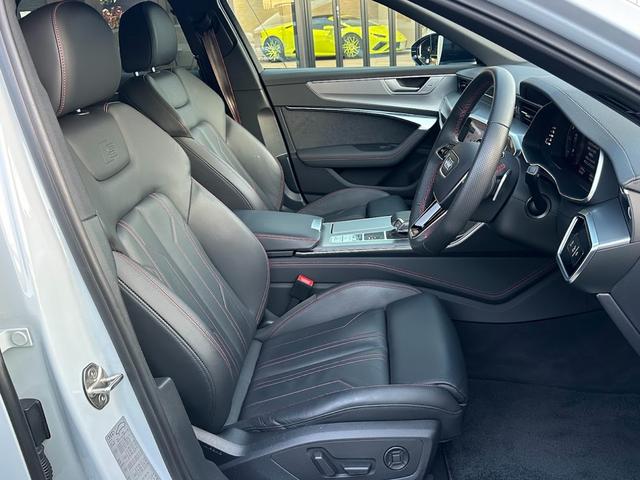 Ａ６アバント ブラックスタイルプラス　限定７０台・専用アルミホイール・Ｓ　ｌｉｎｅ　パッケージ・ブラックＡｕｄｉ　ｒｉｎｇｓ　＆ブラックスタイリングパッケージ・マルチカラーアンビエントライト・レッドコントラストステッチ・禁煙車（8枚目）