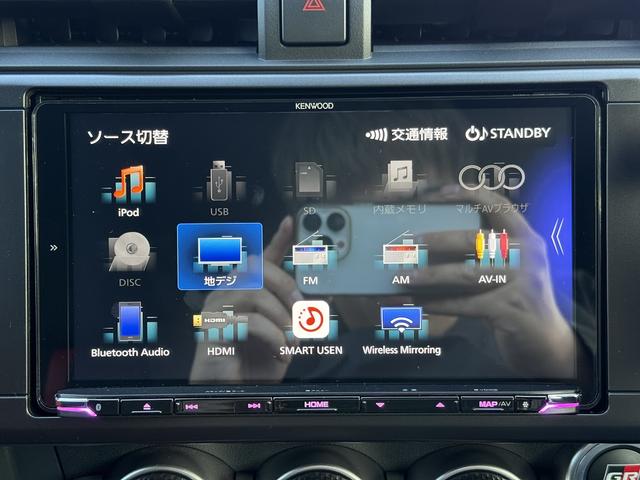 ＧＲ８６ ＲＺ　６ＭＴ・ＧＲエアロ・柿本改マフラーＲｅｇｕ．０６＆Ｒ・ケンウッド９インチナビ・バックカメラ・ドライブレコーダー・純正マフラーあり・新車保証令和１０年１１月まで有り・ワンオーナー・禁煙車（36枚目）