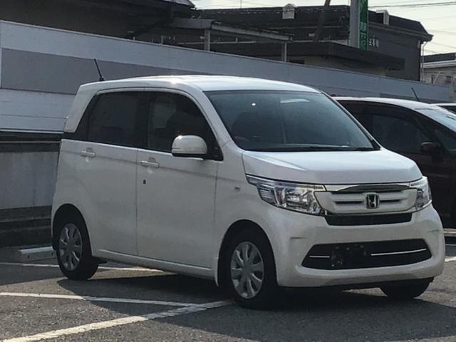 G ホンダ純正オーディオ スマートキー フルオートエアコン 盗難防止システム 横滑り防止装置 ベンチシート 衝突安全ボディ アイドリングストップ CD ABS エアバッグ パワーステアリング(3枚目)
