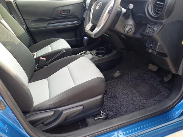 アクア S ナビ TV Bluetoothオーディオ ETC キーレスエントリー ドアバイザー ヘッドライトレベライザー 電動格納ミラー ウィンカーミラー フルオートエアコン(10枚目)