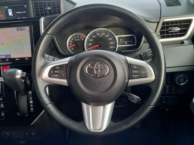 ルーミー カスタムＧ－Ｔ　ナビ　ＴＶ　バックカメラ　Ｂｌｕｅｔｏｏｔｈ　シートヒーター　クルーズコントロール　ＥＴＣ　オートライト　フォグランプ　１５インチアルミホイール　クリアランスソナー　ドアバイザー　衝突被害軽減ブレーキ（4枚目）