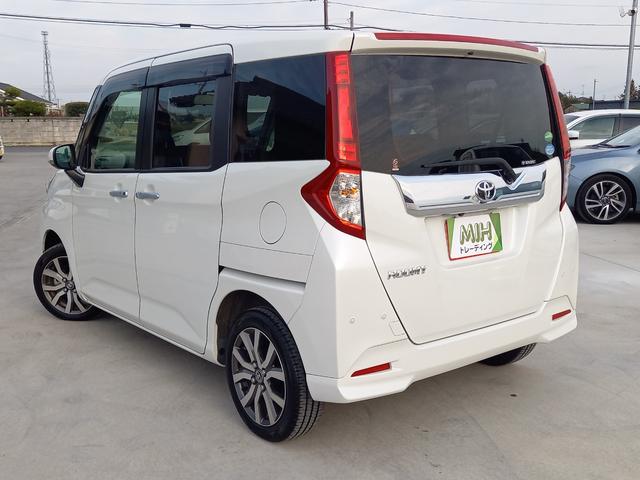 ルーミー カスタムＧ－Ｔ　ナビ　ＴＶ　バックカメラ　Ｂｌｕｅｔｏｏｔｈ　シートヒーター　クルーズコントロール　ＥＴＣ　オートライト　フォグランプ　１５インチアルミホイール　クリアランスソナー　ドアバイザー　衝突被害軽減ブレーキ（33枚目）