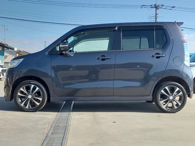 ワゴンRスティングレー T ターボ ナビ TV シートヒーター 純正15インチアルミホイール プッシュスタート スマートキー スペアキー ETC フォグランプ 電動格納ミラー ドアバイザー アイドリングストップ オートライト(31枚目)