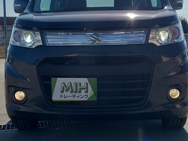 ワゴンRスティングレー T ターボ ナビ TV シートヒーター 純正15インチアルミホイール プッシュスタート スマートキー スペアキー ETC フォグランプ 電動格納ミラー ドアバイザー アイドリングストップ オートライト(35枚目)