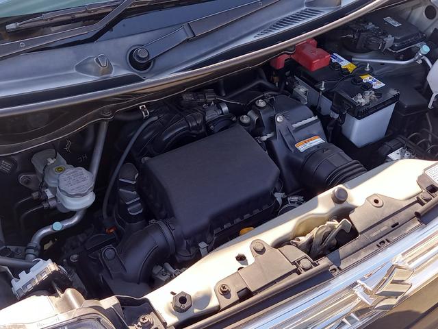 ワゴンRスティングレー T ターボ ナビ TV シートヒーター 純正15インチアルミホイール プッシュスタート スマートキー スペアキー ETC フォグランプ 電動格納ミラー ドアバイザー アイドリングストップ オートライト(51枚目)