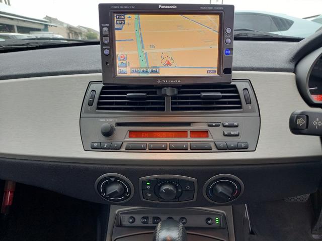 Z4 2.2i 電動ルーフ不良 ナビ シートヒーター フロントフォグランプ 純正17インチアルミホイール キーレスエントリー スペアキー ブラックレザーシート ETC HIDヘッドライト 電動格納ミラー(4枚目)