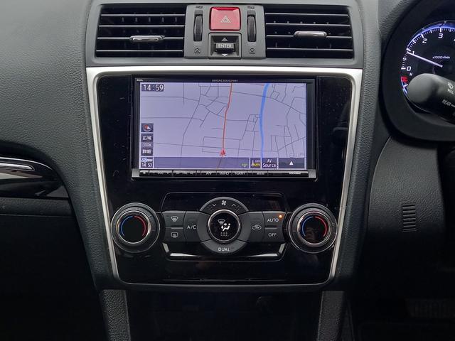 レヴォーグ １．６ＧＴアイサイト　４ＷＤ　ナビ　ＴＶ　バックカメラ　ＴＶ　Ｂｌｕｅｔｏｏｔｈ　クルーズコントロール　ＥＴＣ　純正１７インチアルミホイール　フォグランプ　オートライト　パドルシフト　アイドリングストップ　スマートキー（3枚目）