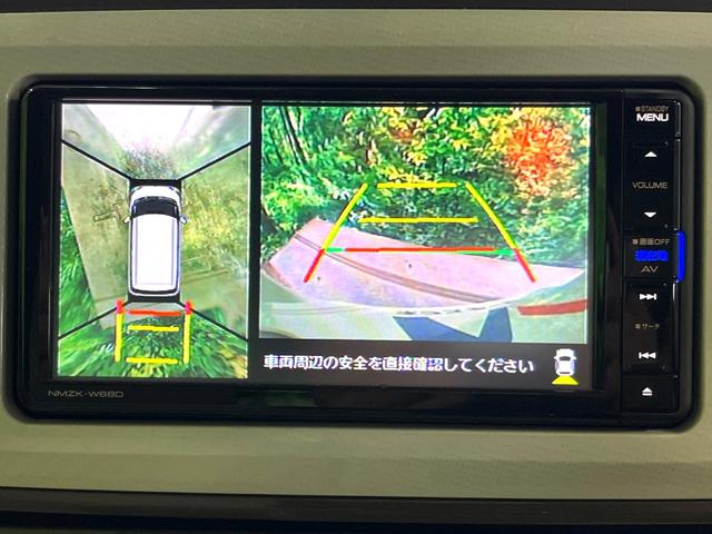 ムーヴキャンバス Gメイクアップ SAIII 両側電動ドア 純正SDナビ 全周囲カメラ 衝突被害軽減システム 禁煙車 ドラレコ スマートキー LEDヘッド オートエアコン Bluetooth DVD再生 フルセグ LEDフォグ(4枚目)