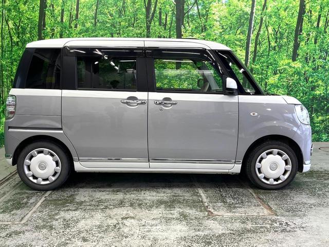 ムーヴキャンバス Gメイクアップ SAIII 両側電動ドア 純正SDナビ 全周囲カメラ 衝突被害軽減システム 禁煙車 ドラレコ スマートキー LEDヘッド オートエアコン Bluetooth DVD再生 フルセグ LEDフォグ(22枚目)