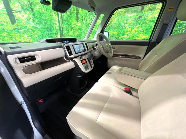 ムーヴキャンバス Gメイクアップ SAIII 両側電動ドア 純正SDナビ 全周囲カメラ 衝突被害軽減システム 禁煙車 ドラレコ スマートキー LEDヘッド オートエアコン Bluetooth DVD再生 フルセグ LEDフォグ(28枚目)