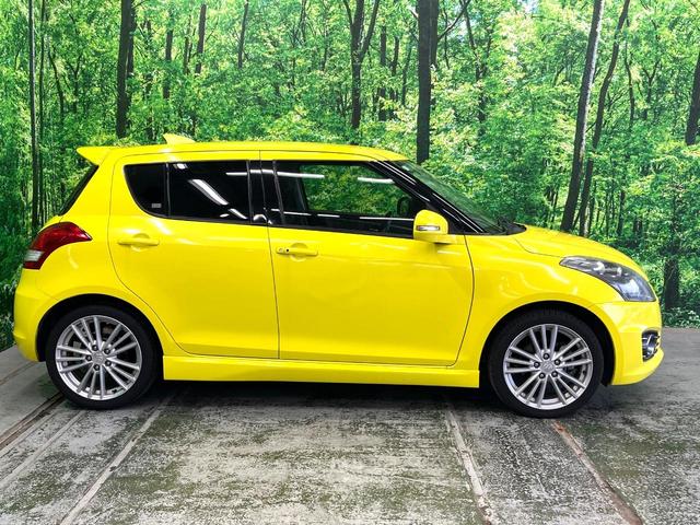 スイフトスポーツ ベースグレード MT車 ドラレコ スマートキー HIDヘッド ETC クルコン オートライト オートエアコン 純正17インチアルミ CD DVD再生(21枚目)