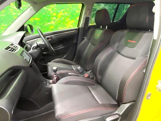 スイフトスポーツ ベースグレード MT車 ドラレコ スマートキー HIDヘッド ETC クルコン オートライト オートエアコン 純正17インチアルミ CD DVD再生(28枚目)