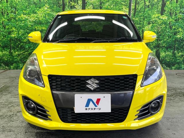 スイフトスポーツ ベースグレード MT車 ドラレコ スマートキー HIDヘッド ETC クルコン オートライト オートエアコン 純正17インチアルミ CD DVD再生(40枚目)