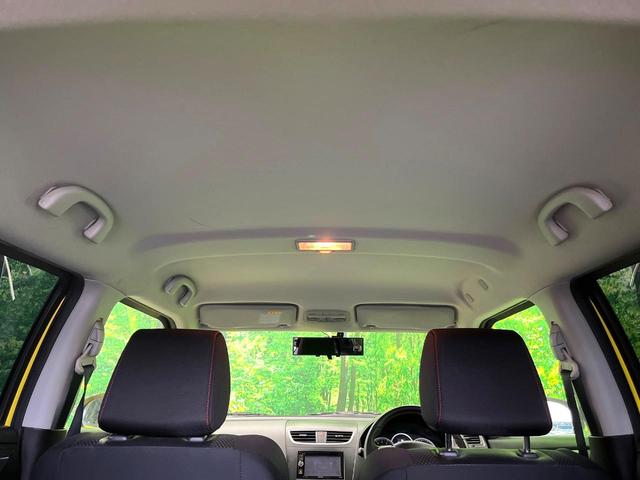 スイフトスポーツ ベースグレード MT車 ドラレコ スマートキー HIDヘッド ETC クルコン オートライト オートエアコン 純正17インチアルミ CD DVD再生(42枚目)