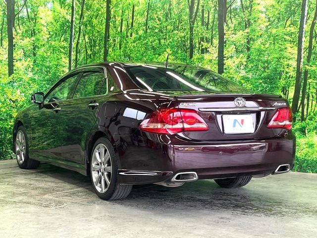 クラウン ３．５アスリート　サンルーフ　サイドカメラ　バックカメラ　レザーシート　全席シートヒーター　前席シートエアコン　全席パワーシート　コーナーセンサー　スマートキー　ＨＩＤヘッド　ビルトインＥＴＣ　クルコン　オートライト（42枚目）