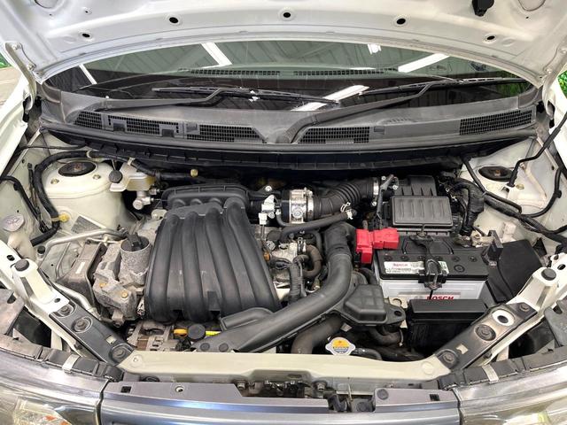 キューブ 15G ガラスルーフ 純正SDナビ スマートキー LEDヘッドライト ETC オートエアコン Bluetooth CD DVD再生 地デジ LEDフォグライト(14枚目)