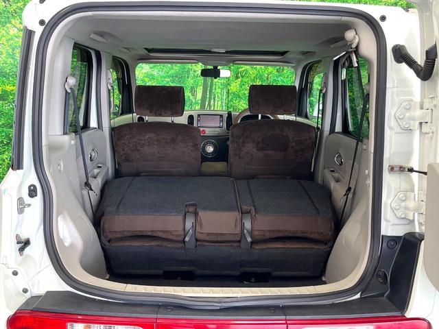 キューブ 15G ガラスルーフ 純正SDナビ スマートキー LEDヘッドライト ETC オートエアコン Bluetooth CD DVD再生 地デジ LEDフォグライト(20枚目)