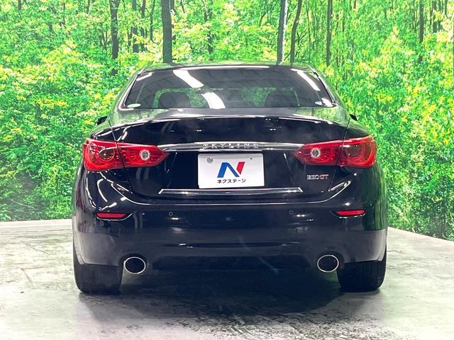 スカイライン 350GT ハイブリッド タイプP 全周囲カメラ 衝突被害軽減システム レーダークルーズ レザーシート コーナーセンサー LEDヘッド ビルトインETC 車線逸脱警報 オートライト オートエアコン 純正19インチアルミ(14枚目)